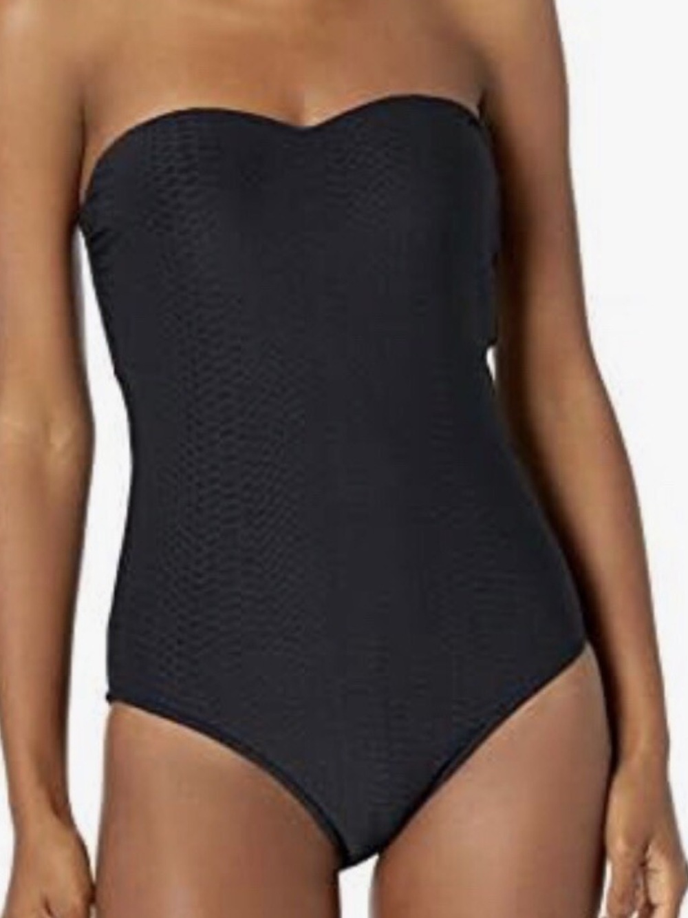Seafolly Women's DD Bandeau Maillot One Piece Swimsuit One Piece Swimsuit NWOT